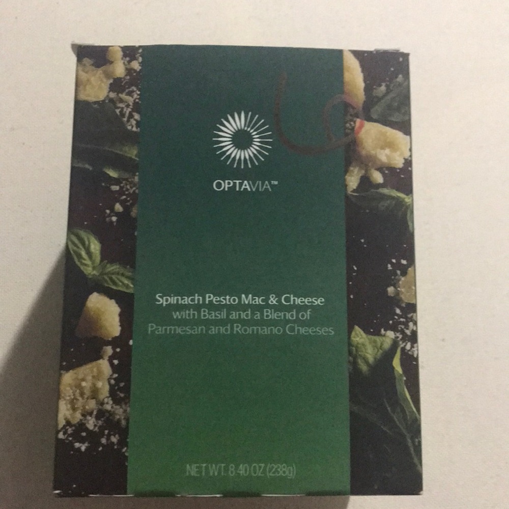 Optavia Spinach Pesto Mac & Cheese